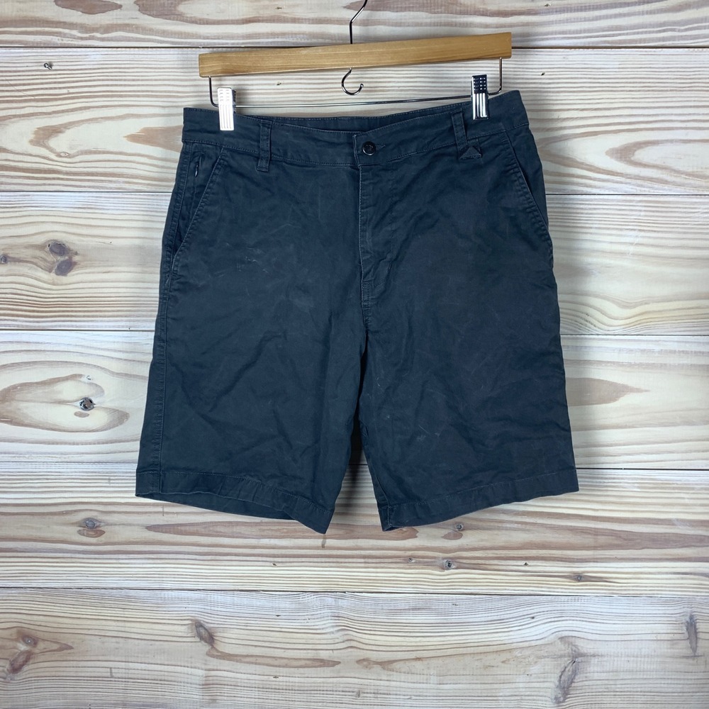 tentree Destination Shorts Mens 32 Grey Chino Organic‎ Cotton  Gorpcore